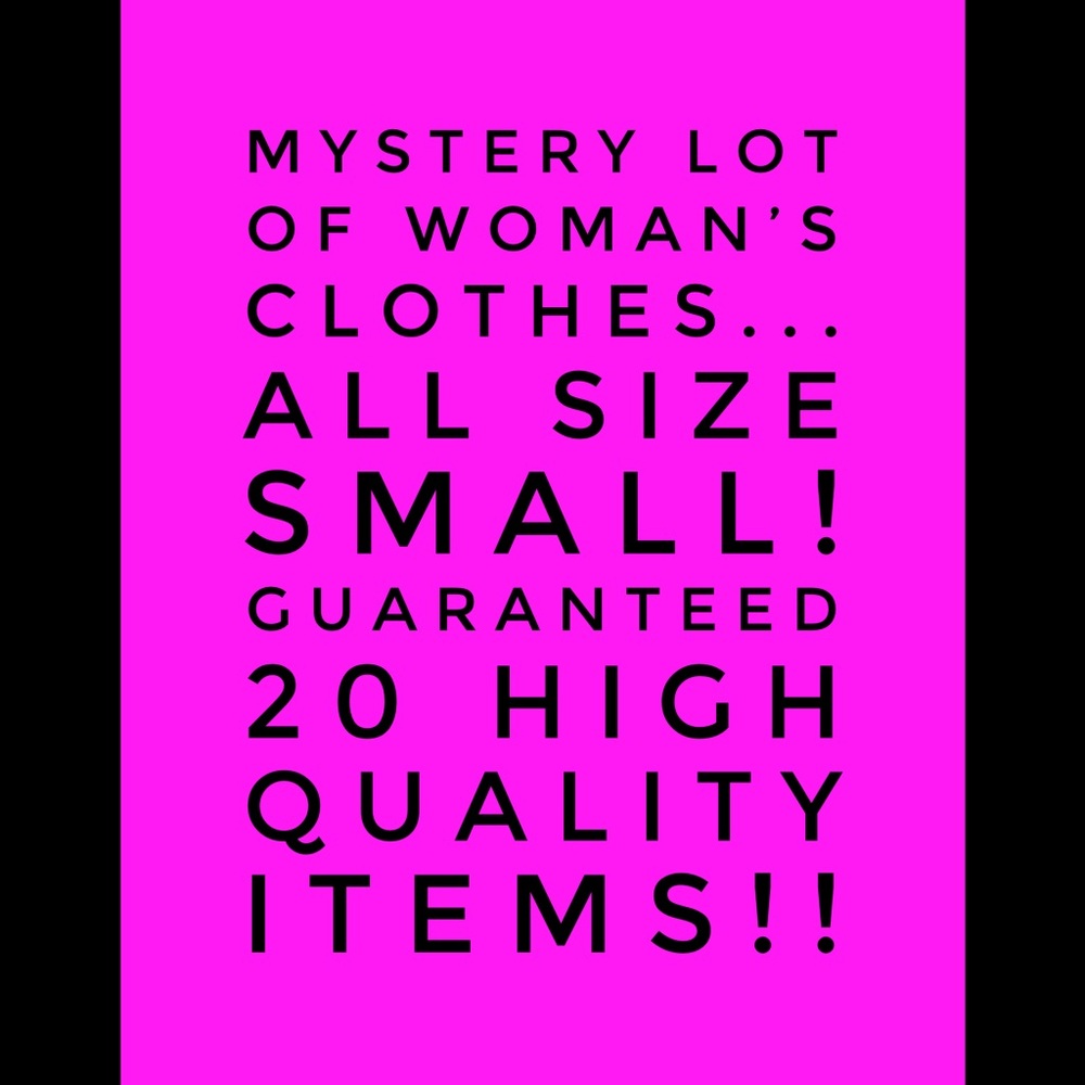 Lot of woman’s clothes